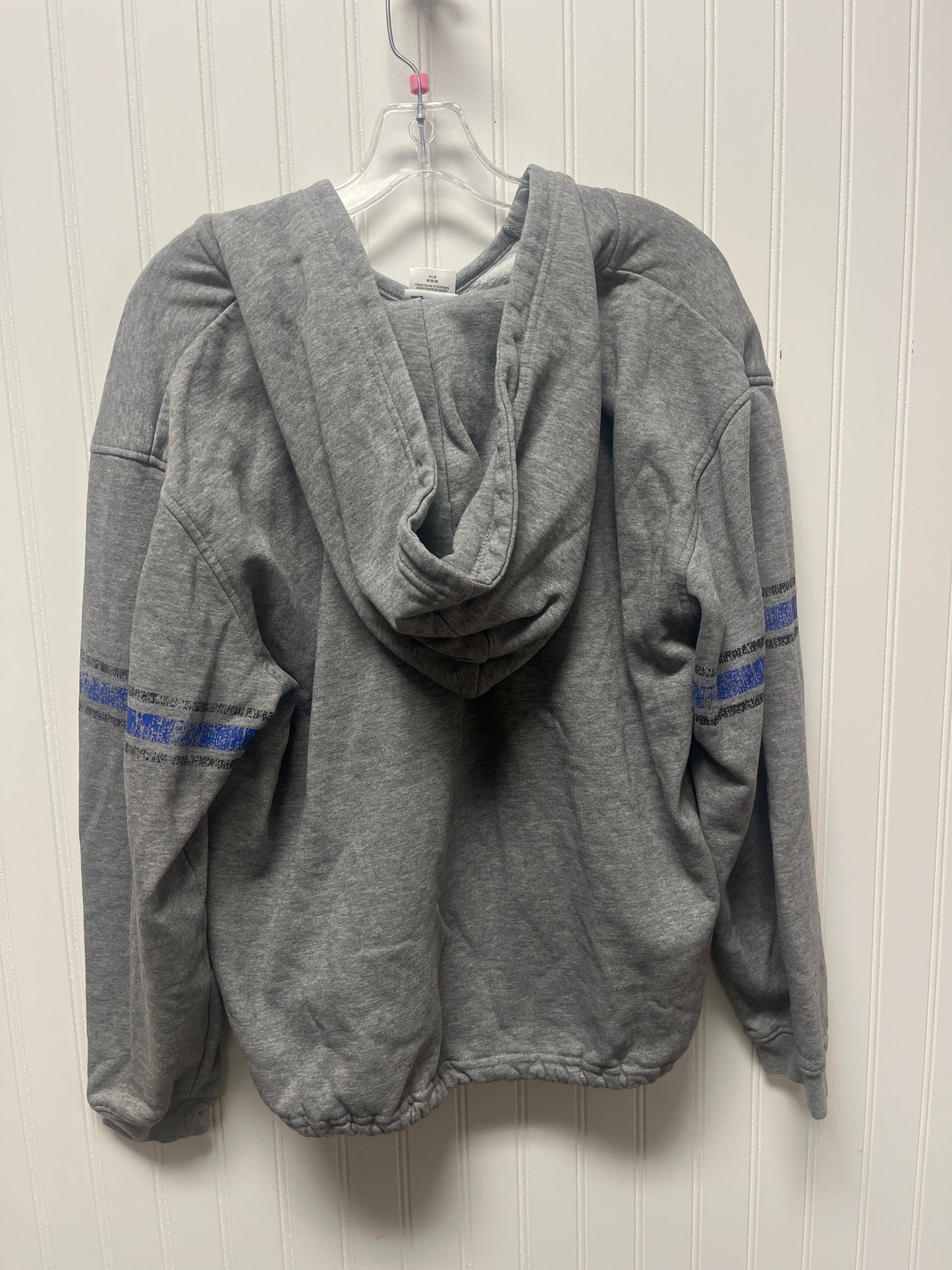 Sweatshirt Hoodie By Nhl In Grey, Size: M