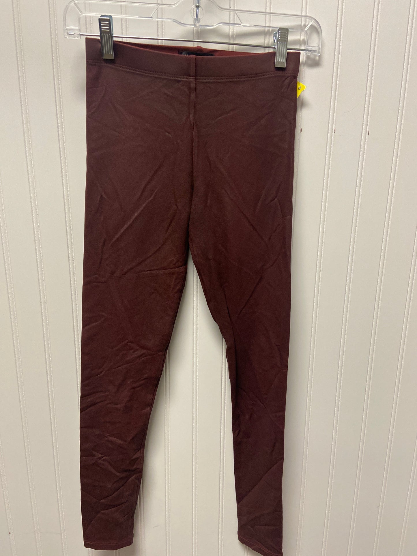 Pants Leggings By Cmb In Maroon, Size: 0