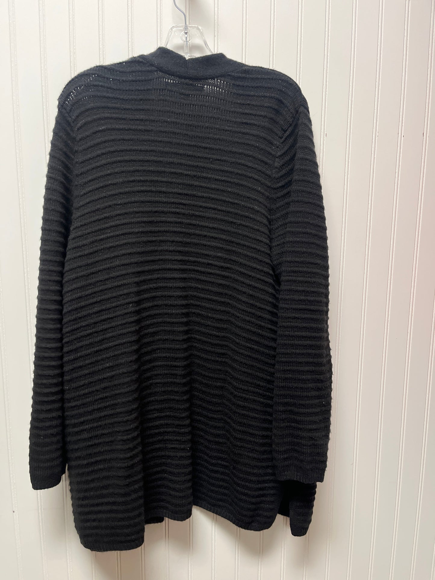 Sweater By Apt 9 In Black, Size: 1x