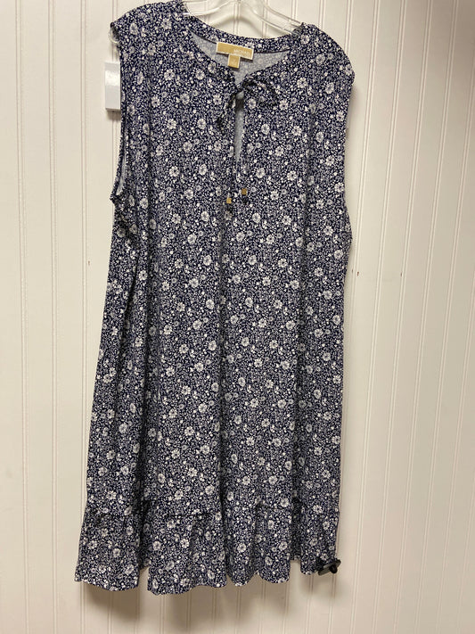 Dress Casual Short By Michael By Michael Kors In Navy, Size: 3x