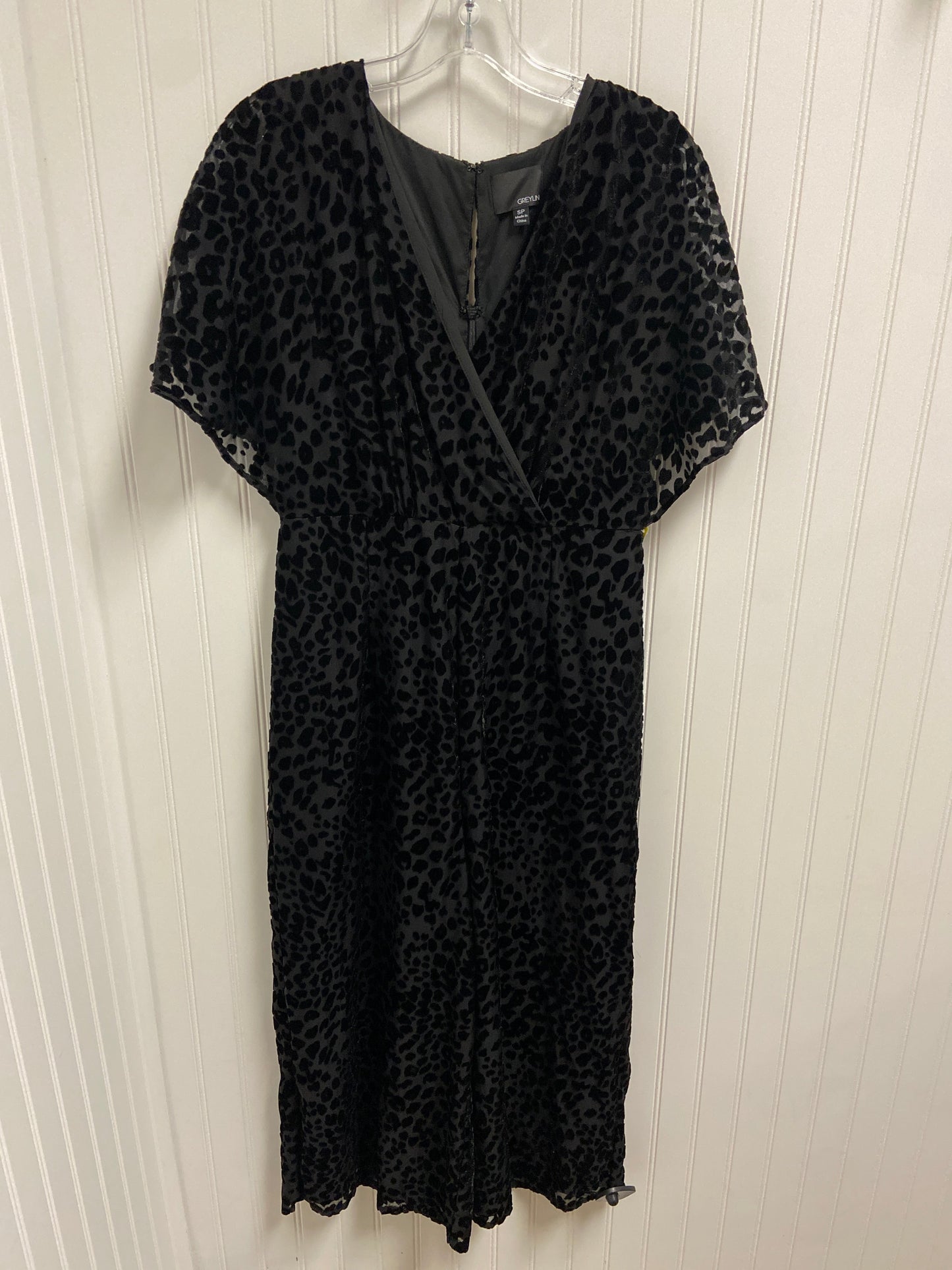 Jumpsuit By Greylin In Black, Size: Sp