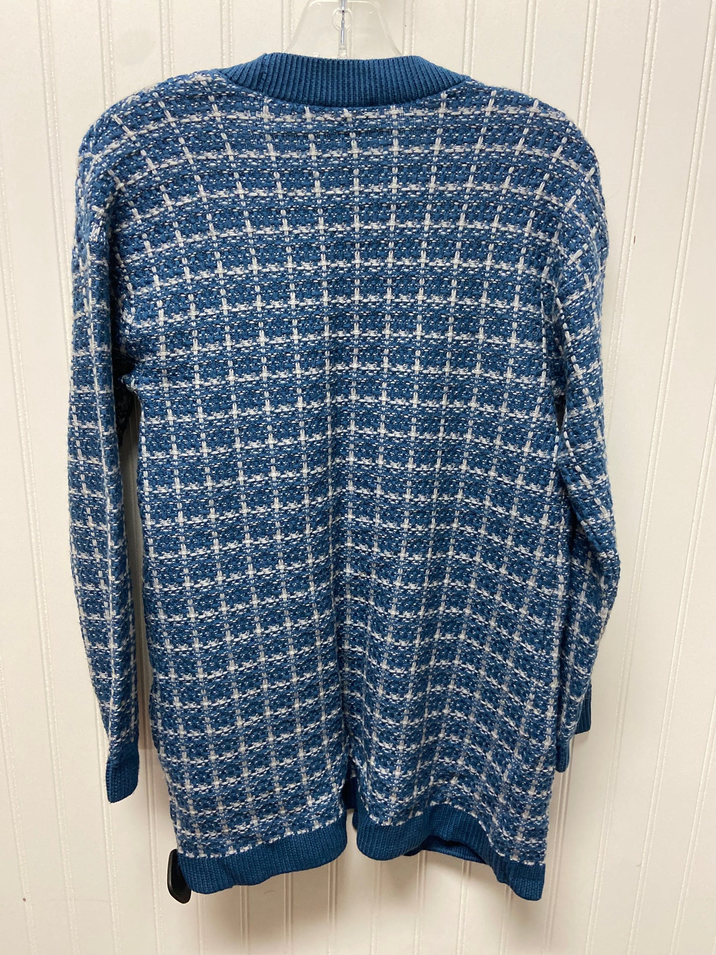 Sweater Cardigan By Talbots In Blue, Size: Sp