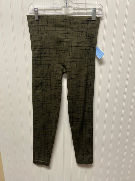 Pants Leggings By Spanx In Green, Size: L