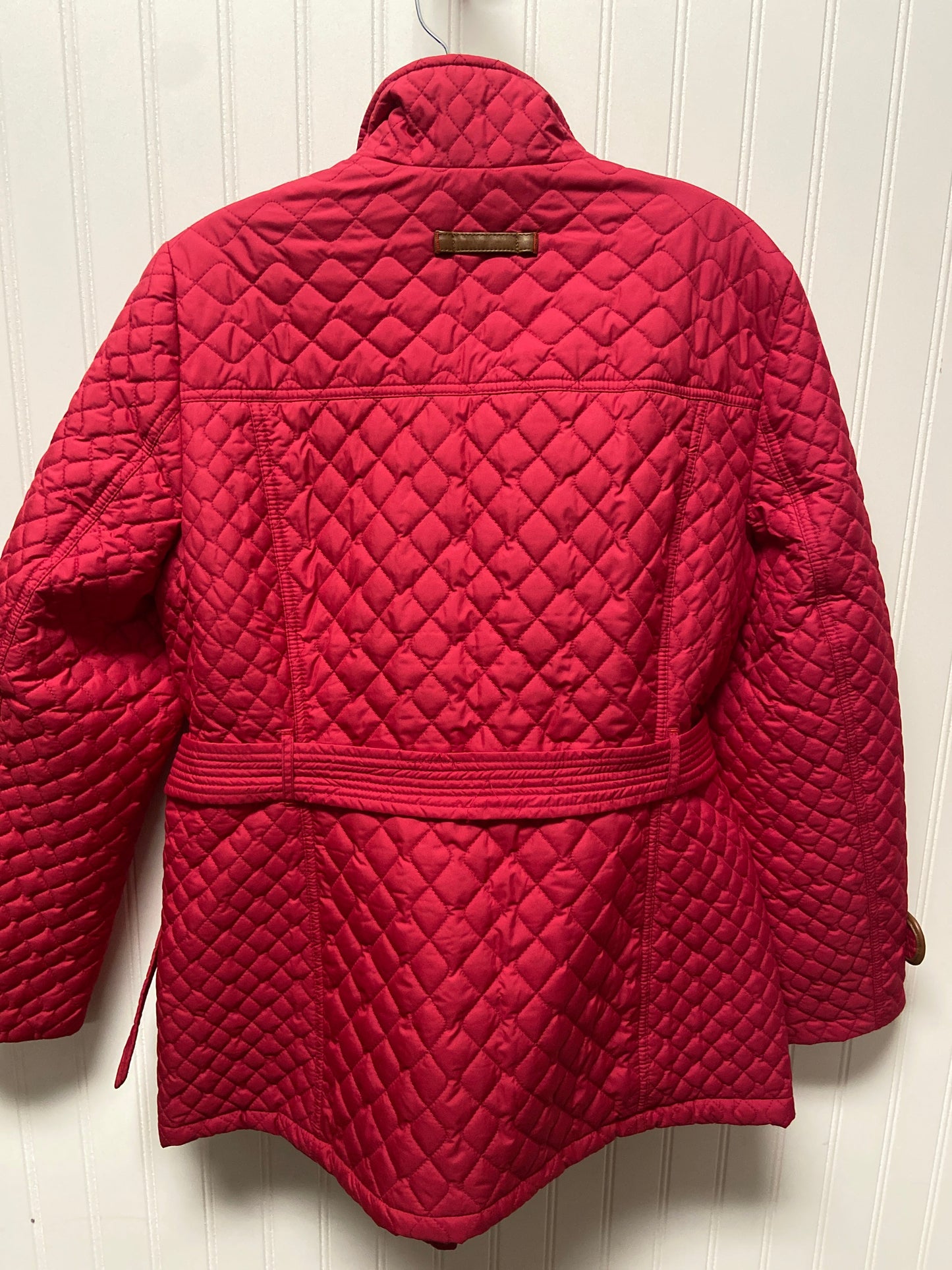 Coat Puffer & Quilted By Lands End In Red, Size: M