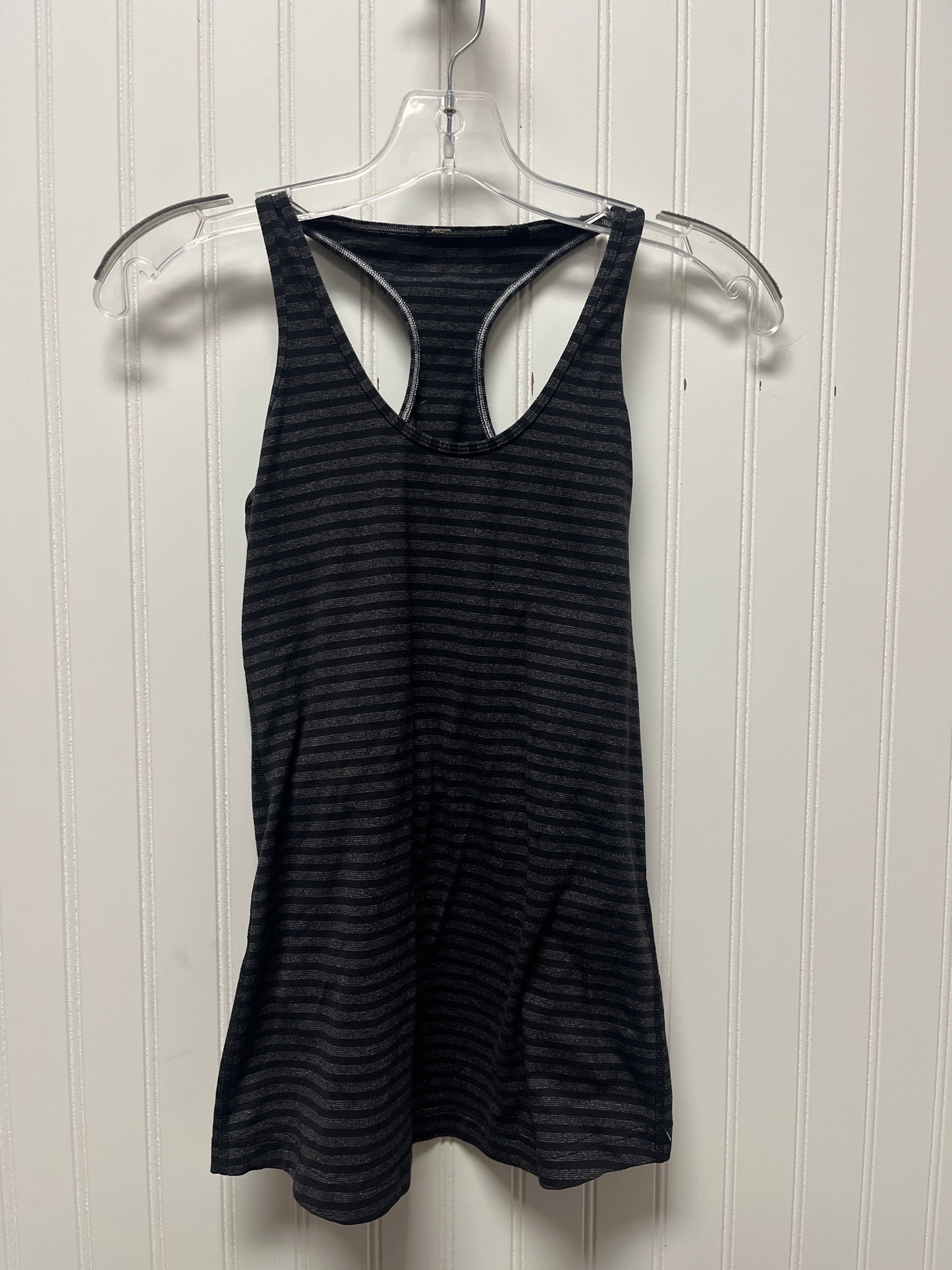 Athletic Tank Top By Lululemon In Striped Pattern, Size: S