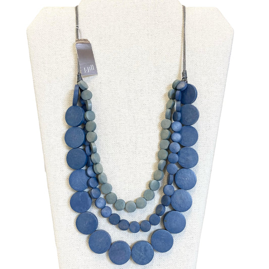 Necklace Layered By J. Jill In Blue