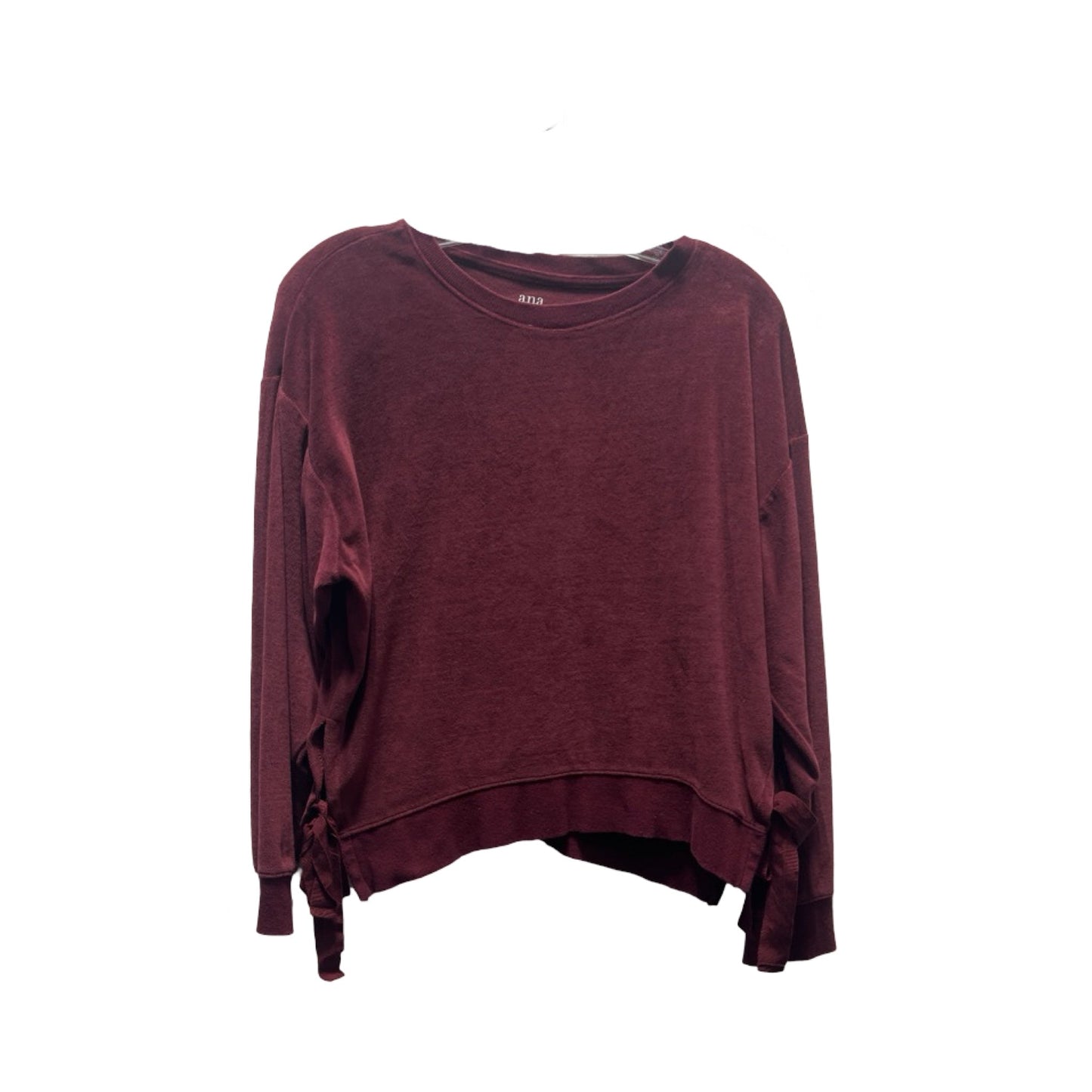 Sweatshirt Crewneck By Ana In Red, Size: Xs