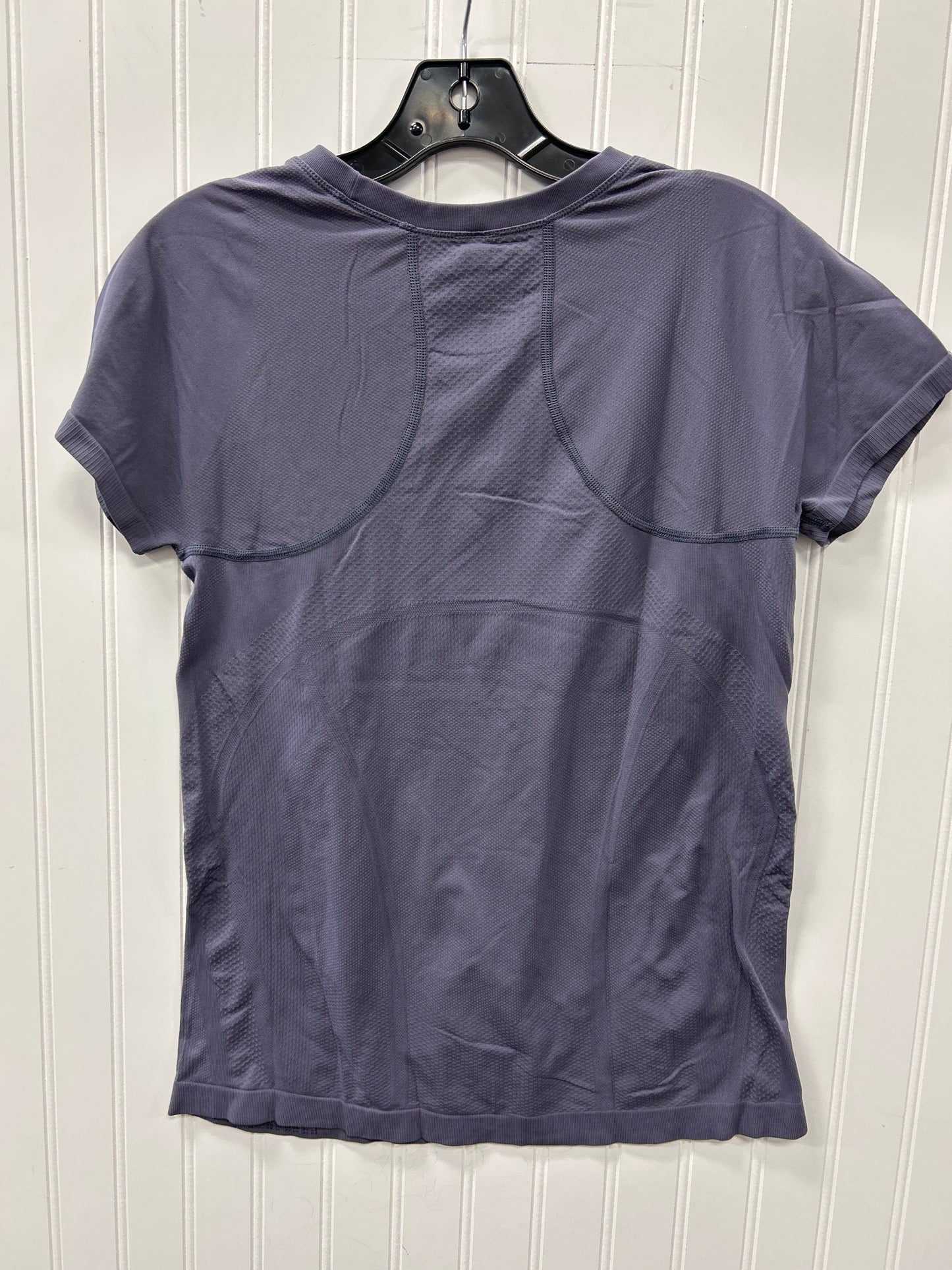 Athletic Top Ss By Athleta In Grey, Size:L