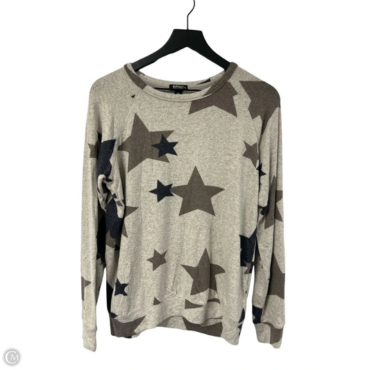 Top Long Sleeve By Buffalo David Bitton In Grey, Size: S