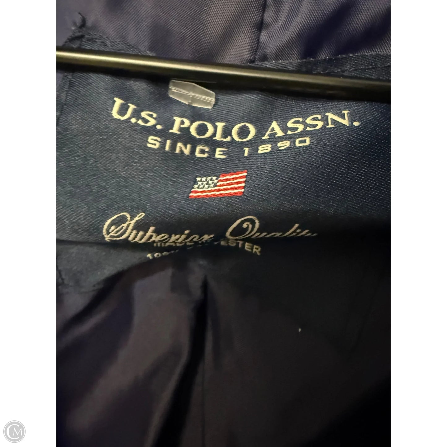 Coat Puffer & Quilted By Us Polo Assoc In Blue, Size: M