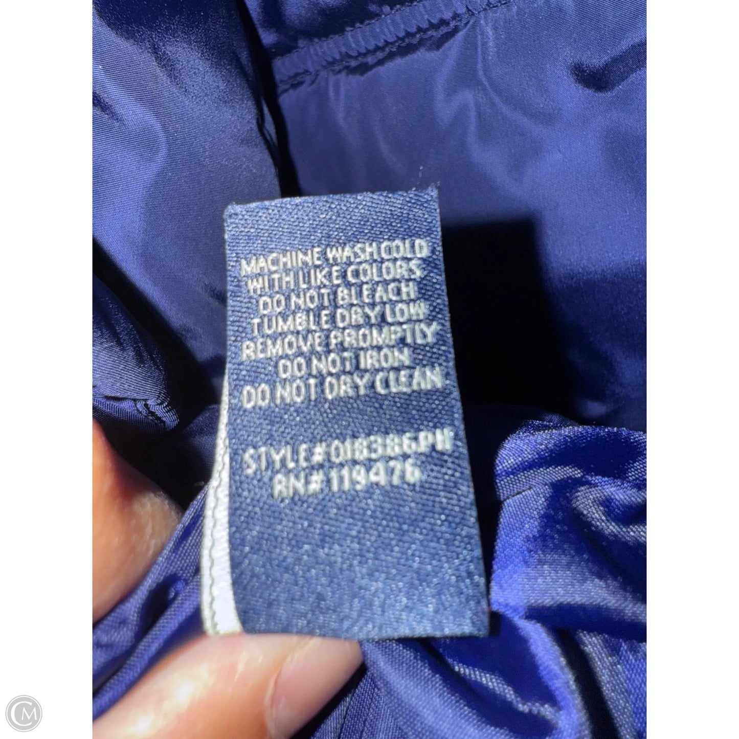 Coat Puffer & Quilted By Us Polo Assoc In Blue, Size: M