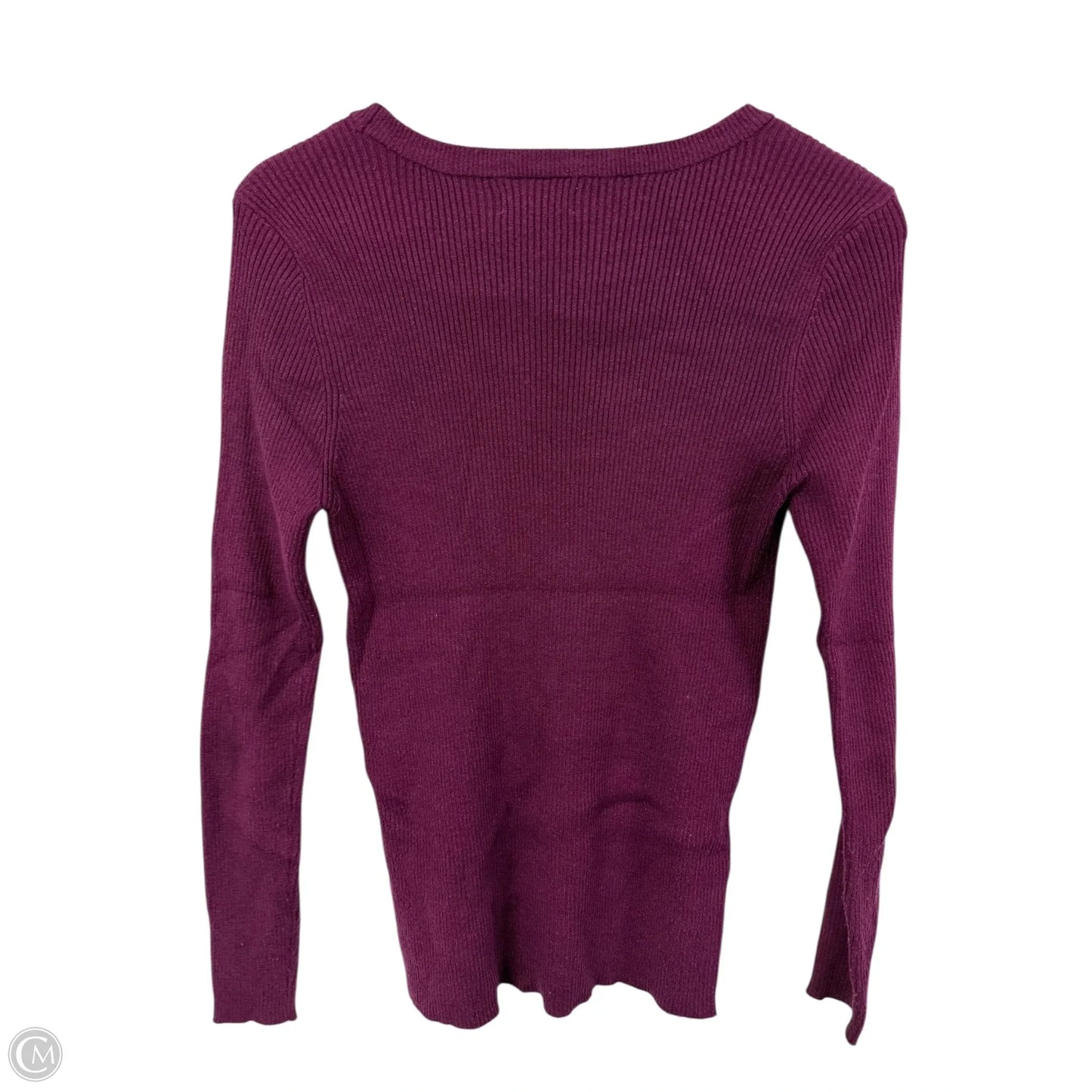 Sweater By Nine West In Purple, Size: L