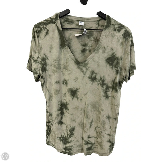 Top Short Sleeve By Old Navy In Green, Size: M