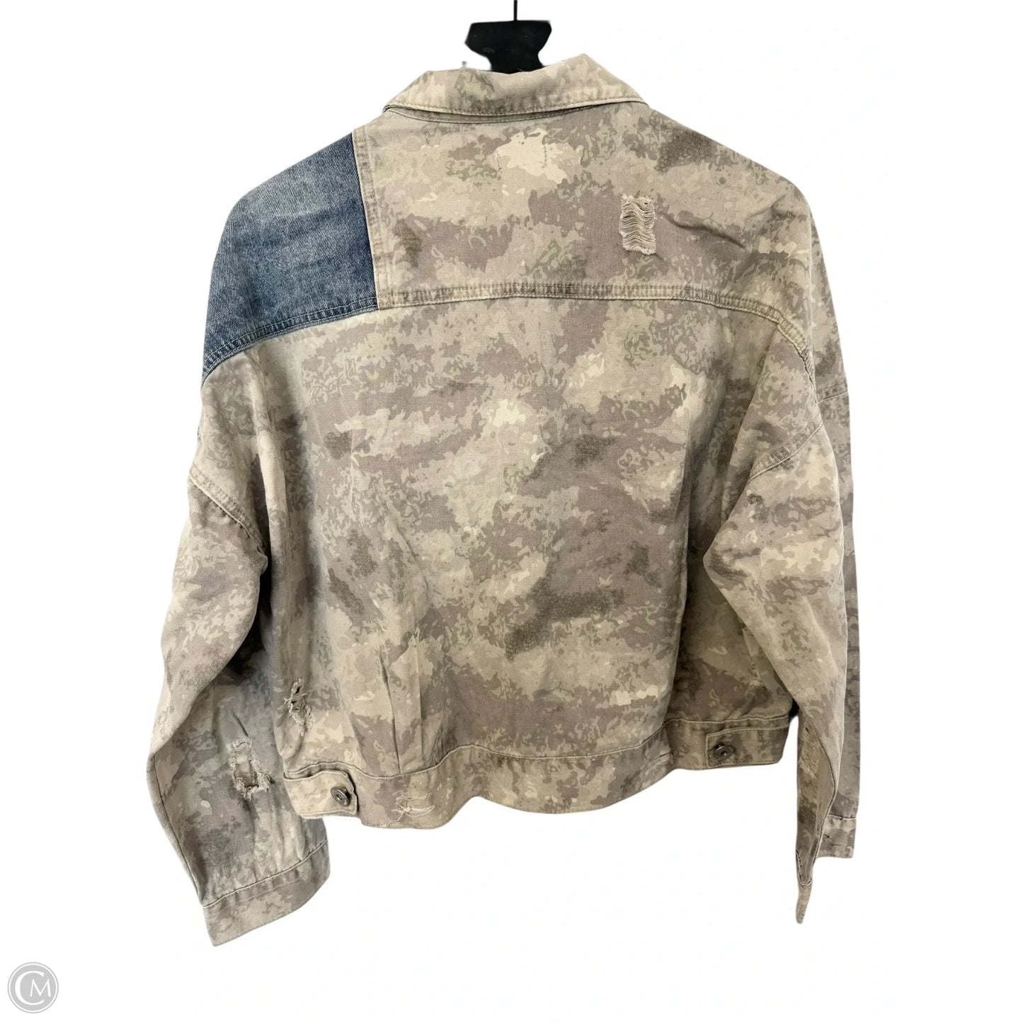 Jacket Denim By Pol In Blue Denim, Size: S