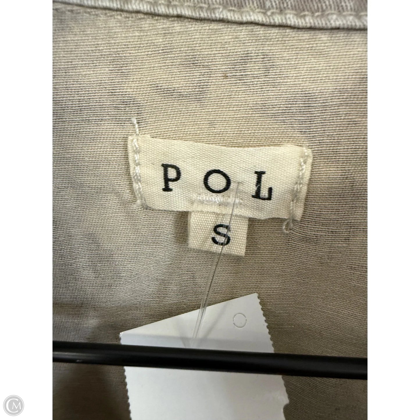 Jacket Denim By Pol In Blue Denim, Size: S