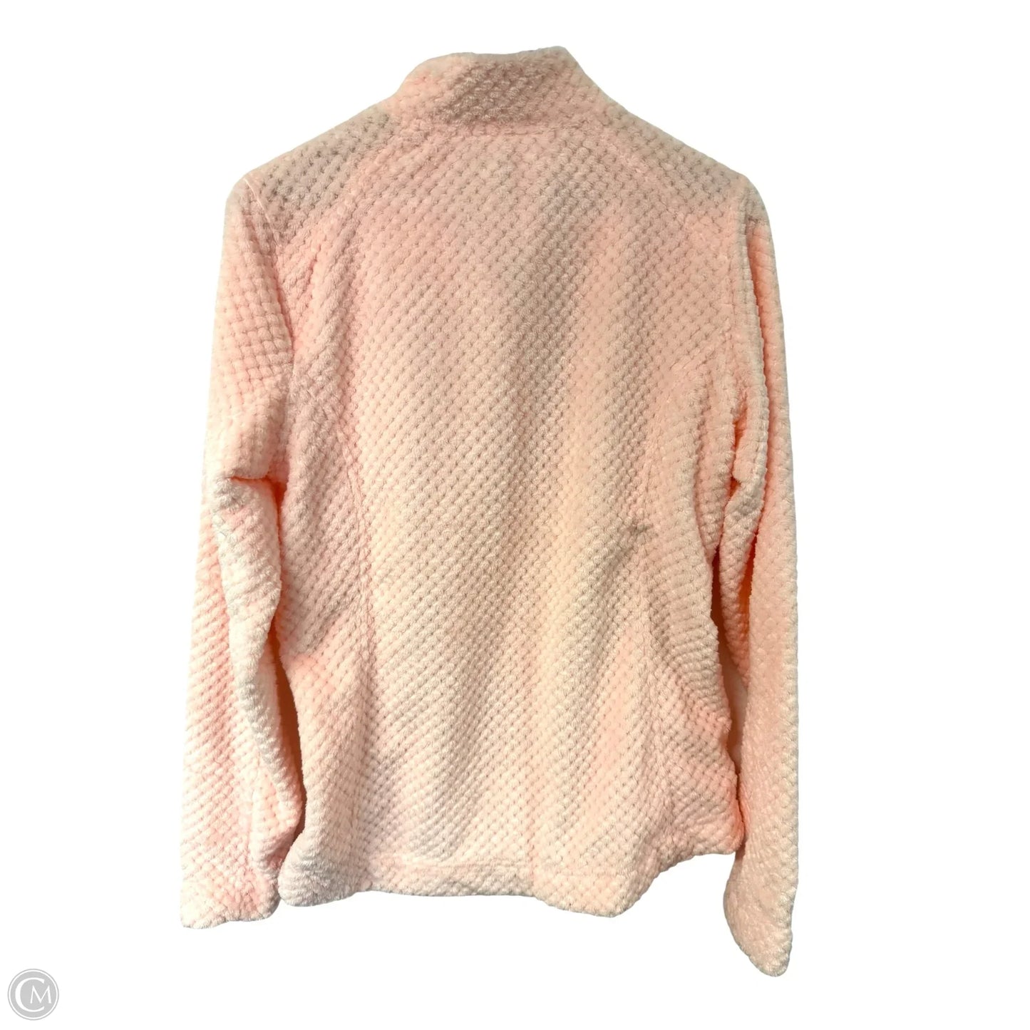 Jacket Fleece By Pulse In Pink, Size: M