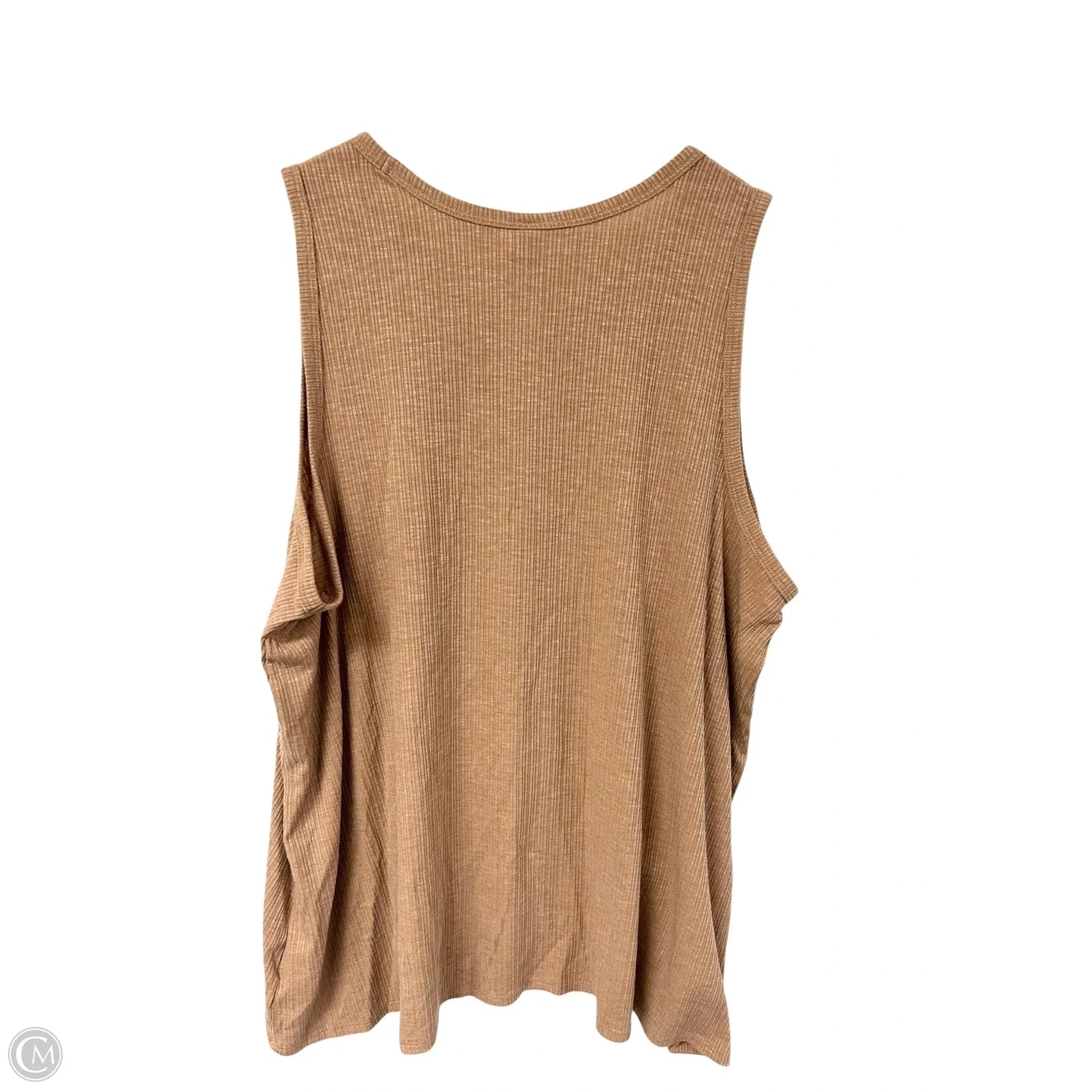 Top Sleeveless Basic By Old Navy In Tan, Size: Xl