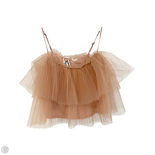 Top Sleeveless By Anthropologie In Pink, Size: S