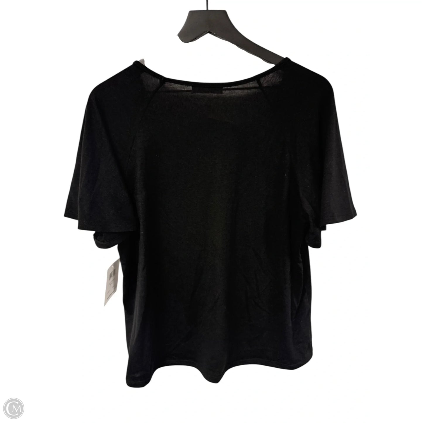 Top Short Sleeve By 89th And Madison In Black, Size: L