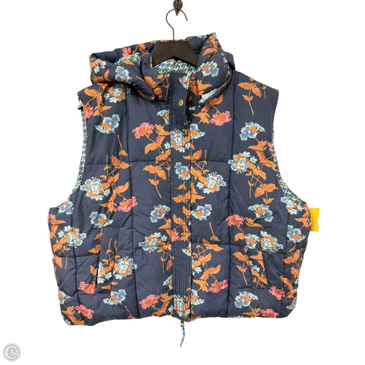 Vest Puffer & Quilted By Sundance In Blue, Size: Xl