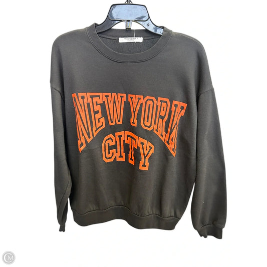 Sweatshirt Crewneck By Project Social Tee In Black, Size: S