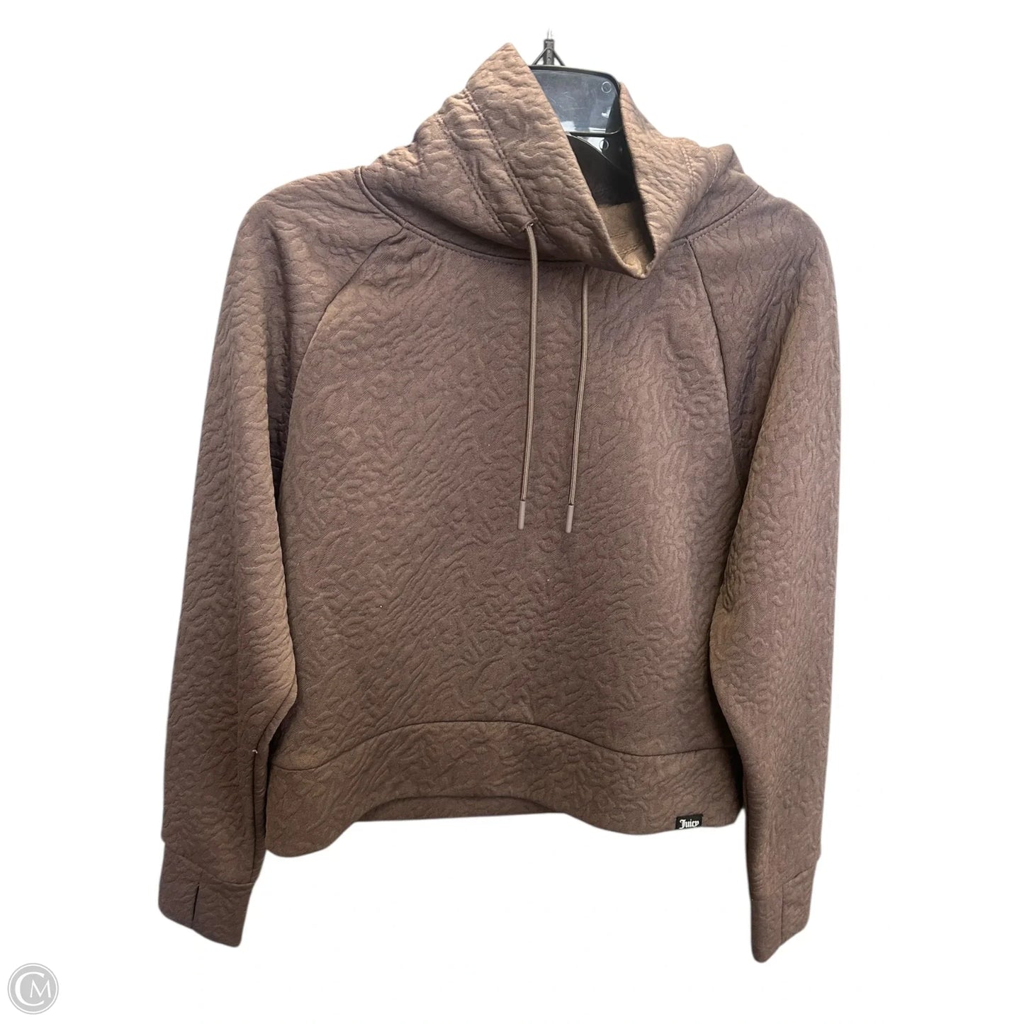Sweatshirt Crewneck By Juicy Couture In Taupe, Size: S