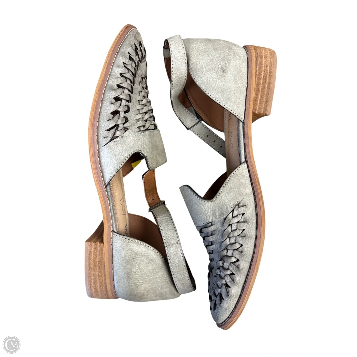 Shoes Flats By Cmc In Grey, Size: 8.5