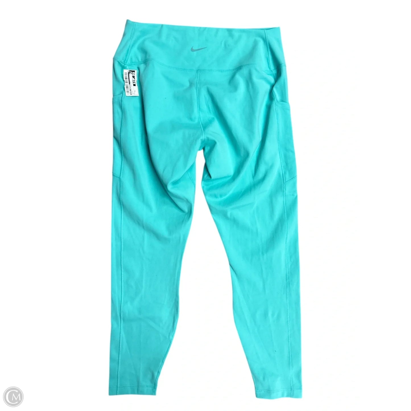 Athletic Leggings By Nike Apparel In Blue, Size: Xl