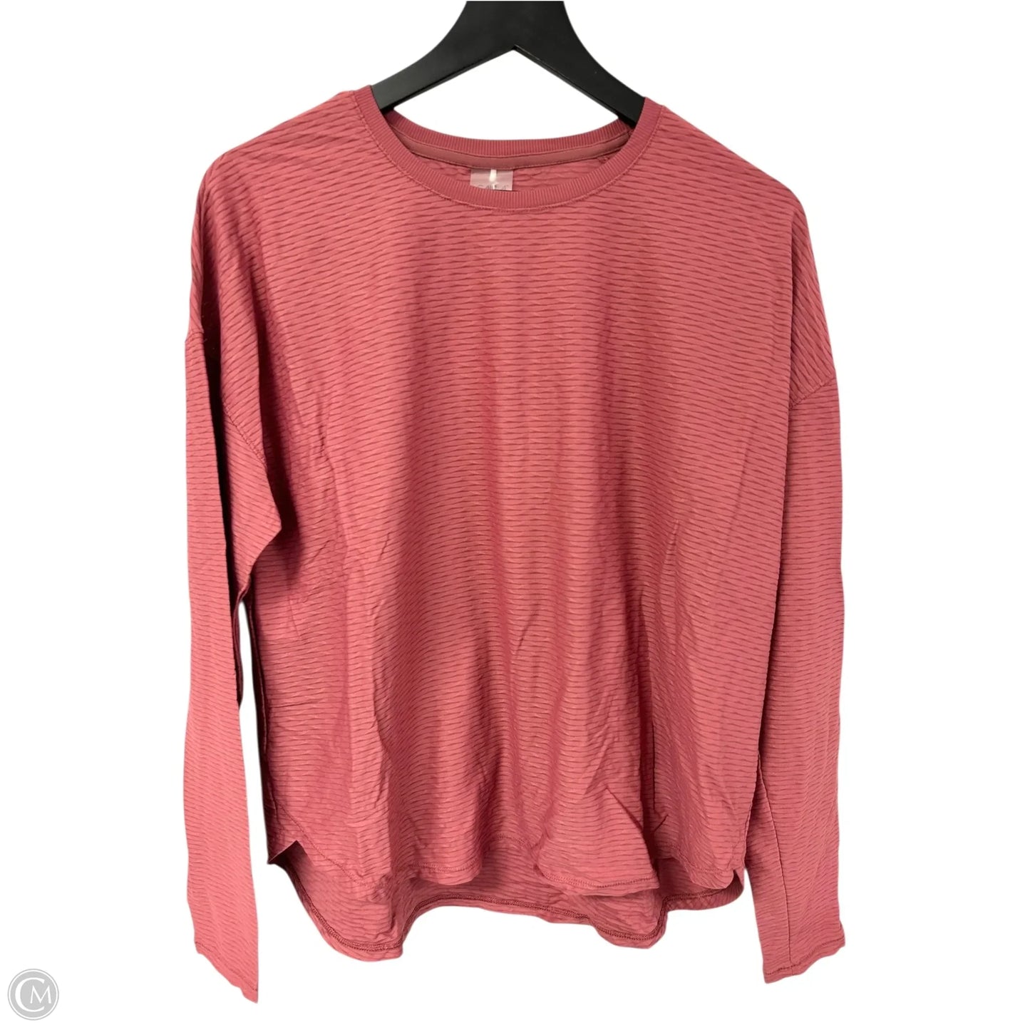 Athletic Top Long Sleeve Crewneck By Calia In Pink, Size: Xl