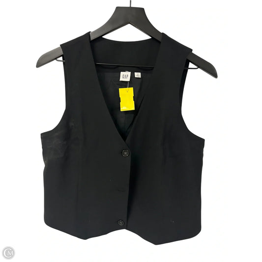 Top Sleeveless By Gap In Black, Size: S