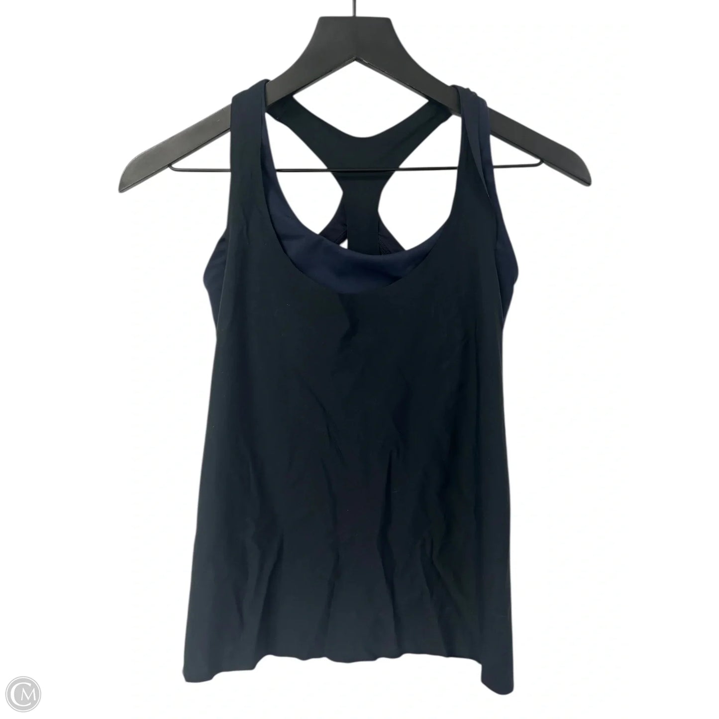 Athletic Tank Top By Athleta In Black & Blue, Size: S