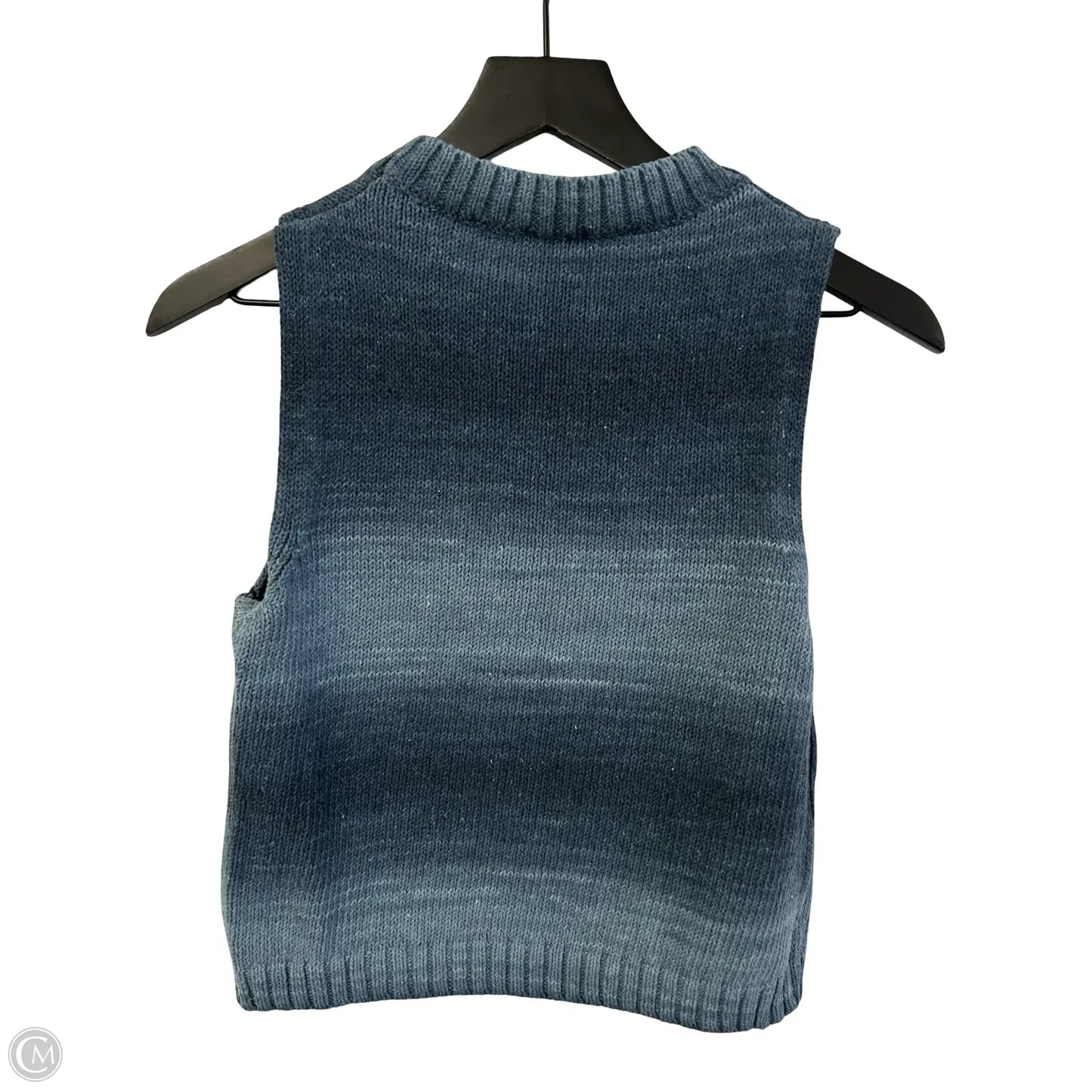 Top Sleeveless By Cmb In Blue, Size: S