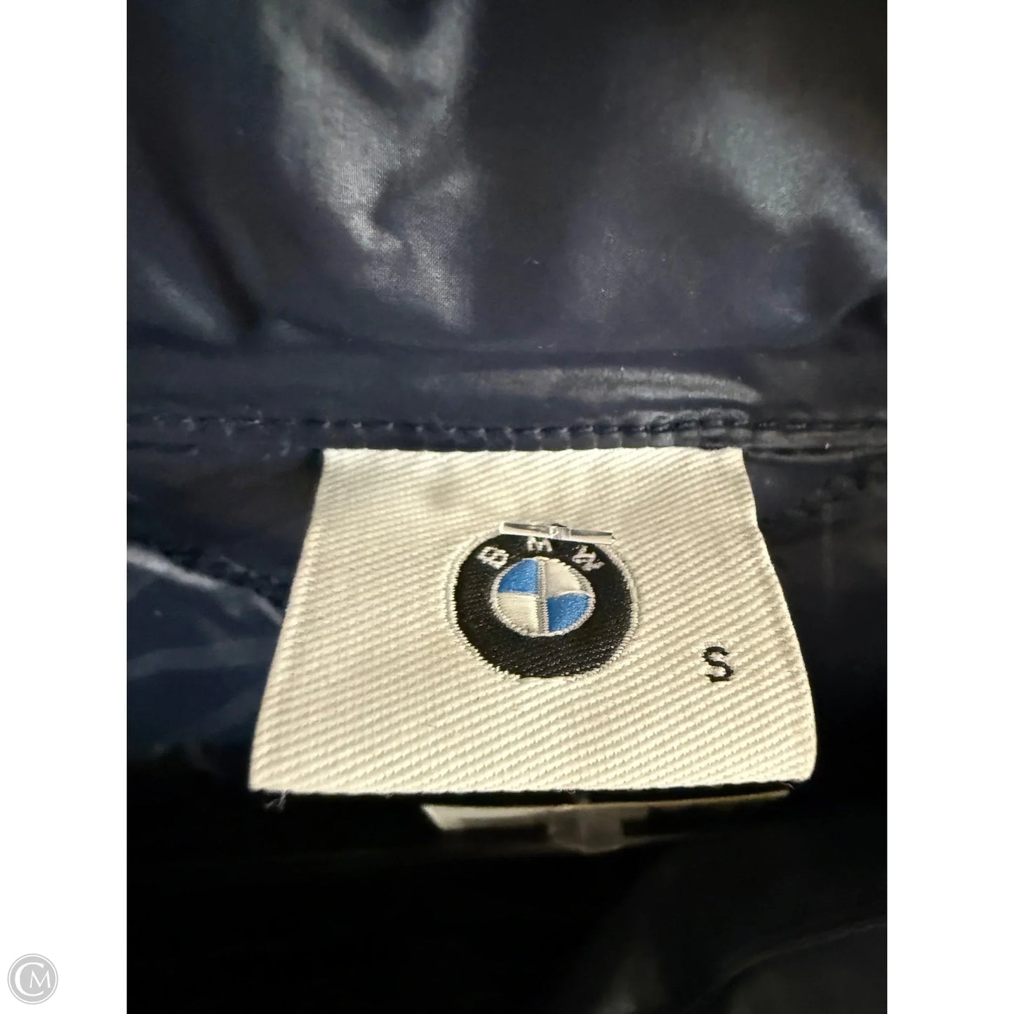 Jacket Puffer & Quilted By Cmb In Blue, Size: S