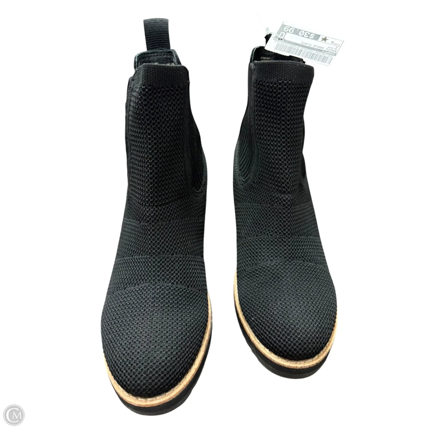 Boots Ankle Flats By Sofft In Black, Size: 6