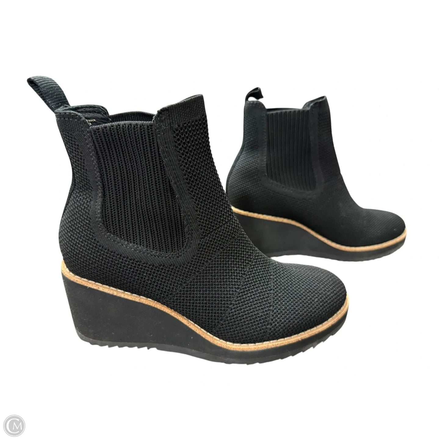 Boots Ankle Flats By Sofft In Black, Size: 6