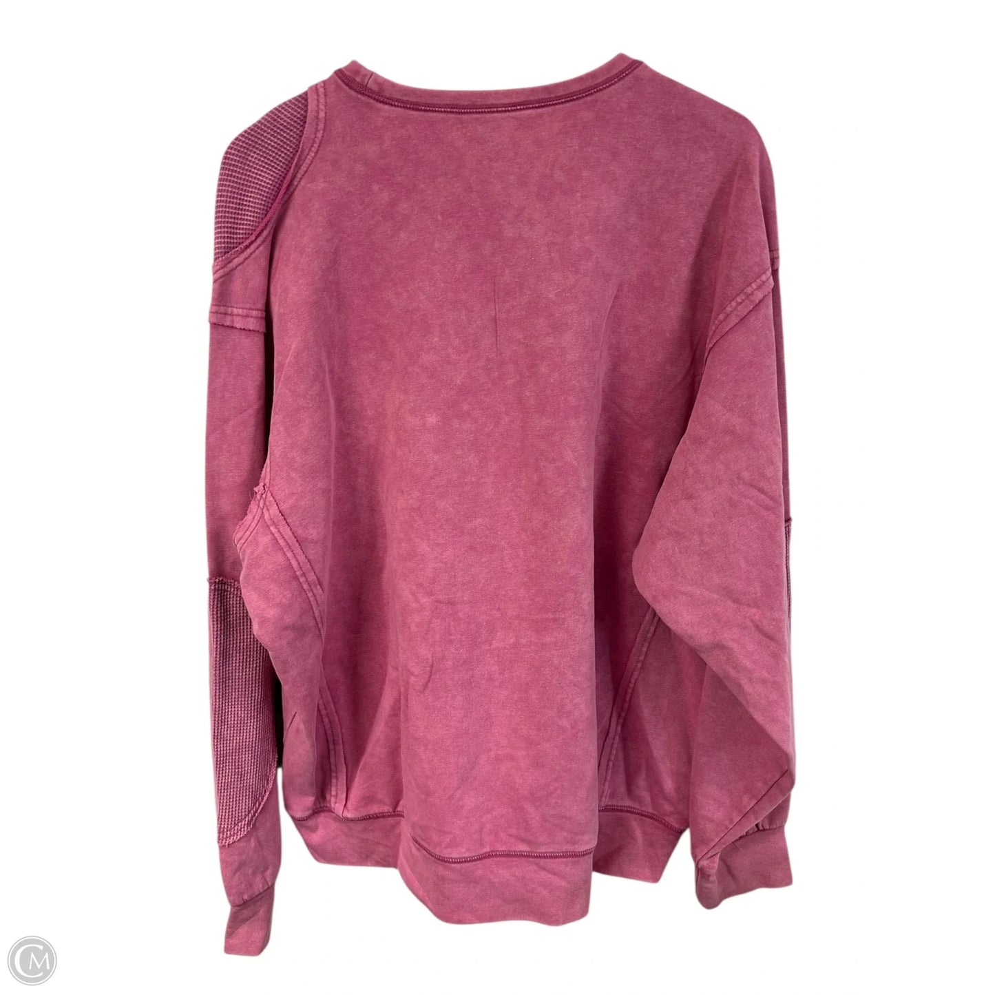 Sweatshirt Crewneck By Cmc In Pink, Size: L