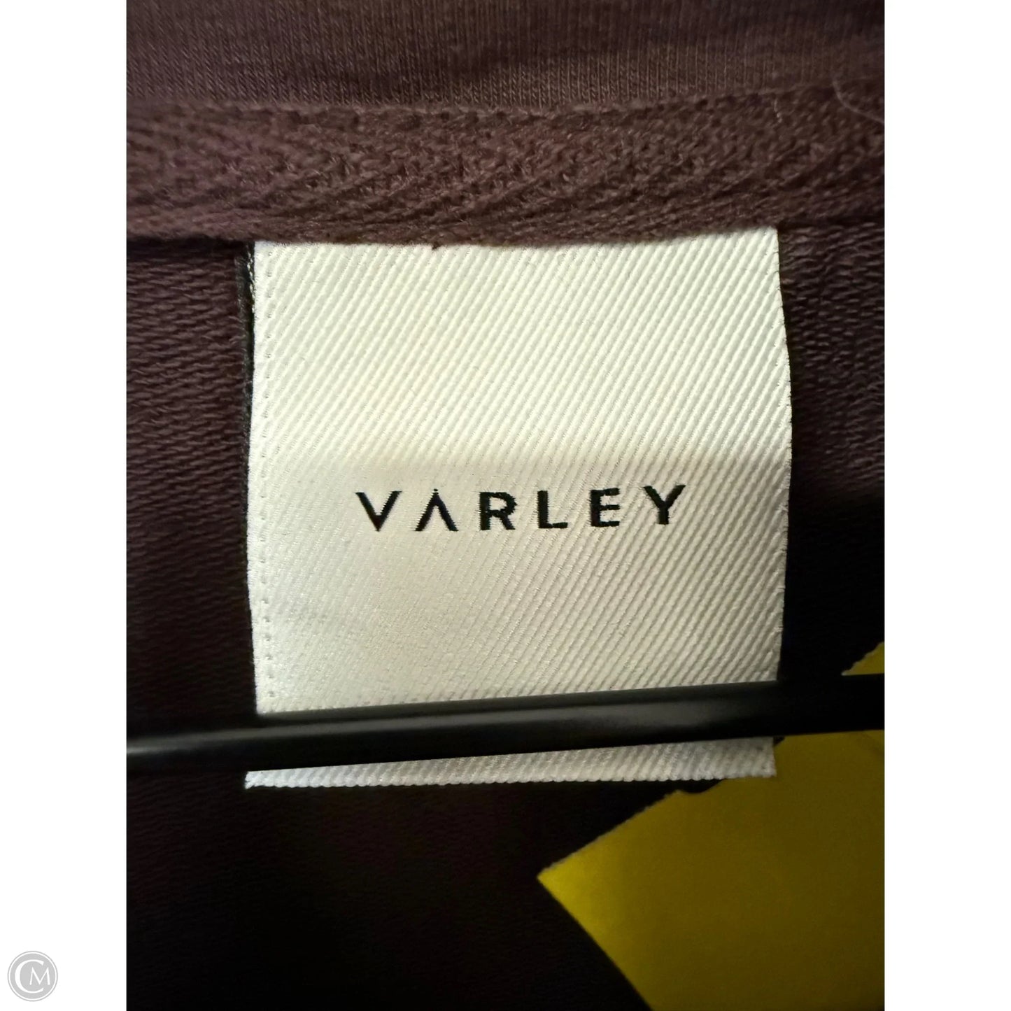 Sweatshirt Collar By Varley In Brown, Size: Xl
