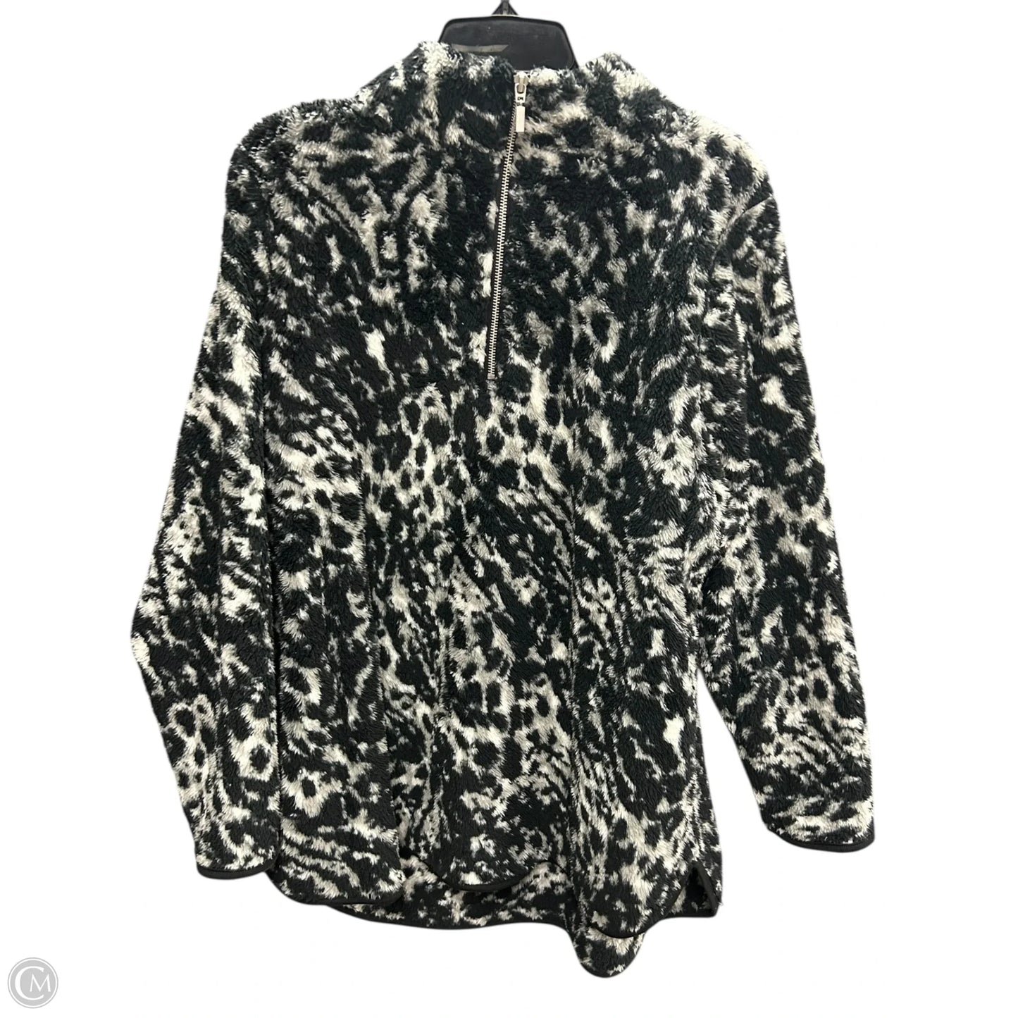 Sweatshirt Collar By Livi Active In Blue & Grey, Size: Xxl