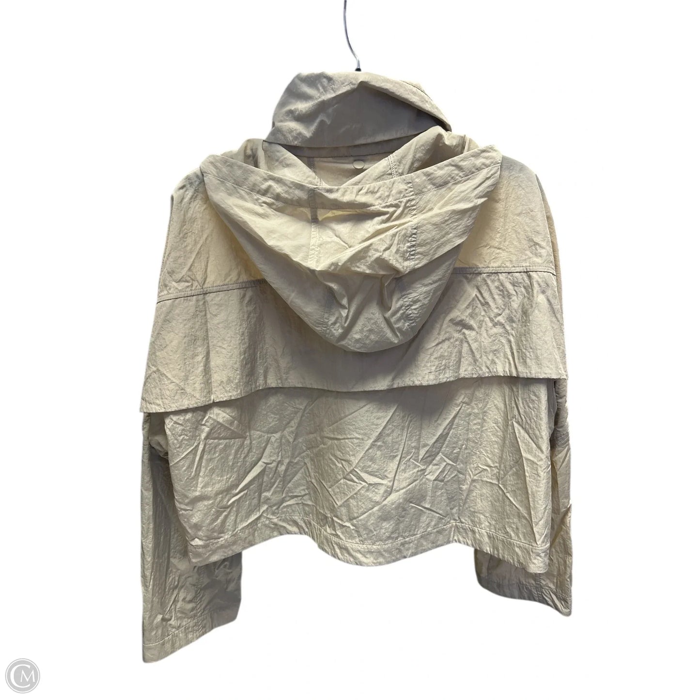 Jacket Windbreaker By Lululemon In Tan, Size: S