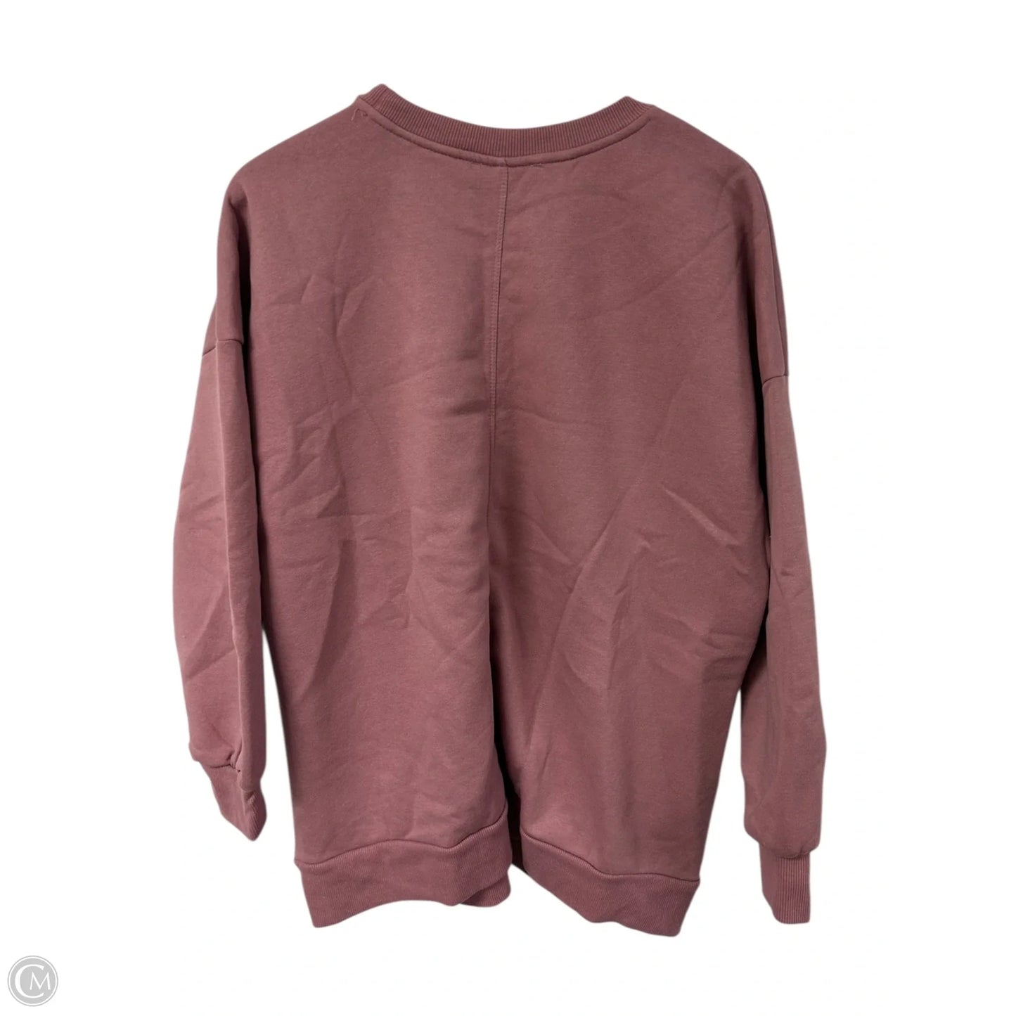 Sweatshirt Crewneck By Zenana In Mauve, Size: L
