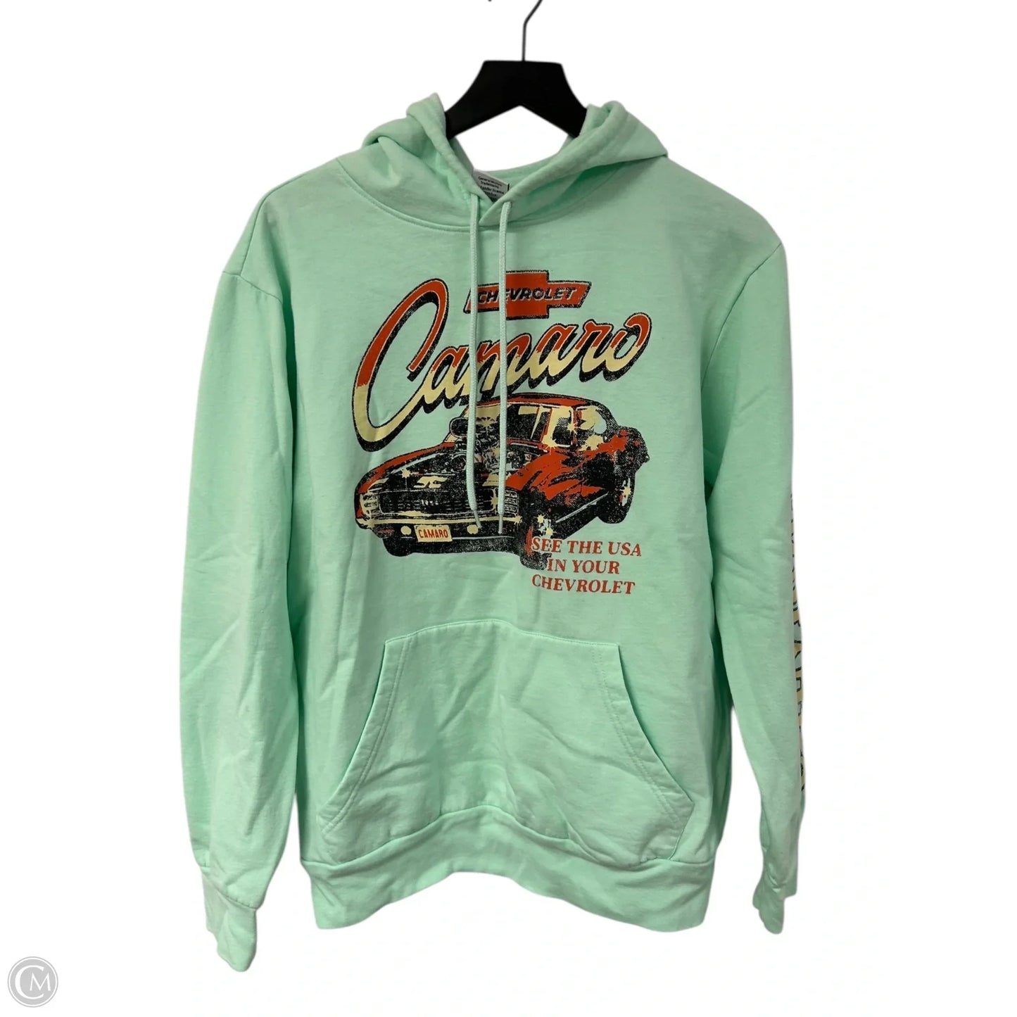 Sweatshirt Hoodie By Clothes Mentor In Blue, Size: M