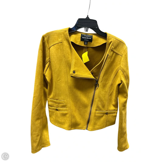 Jacket Other By Haute Monde In Yellow, Size: M