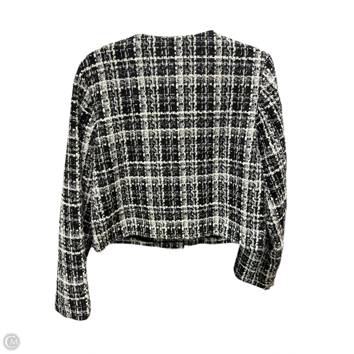 Jacket Other By H&m In Black & White, Size: M