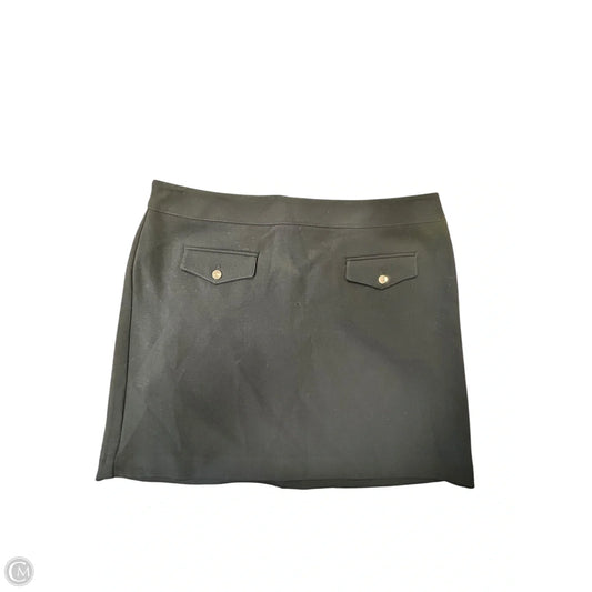 Skirt Mini & Short By Loft In Black, Size: 16