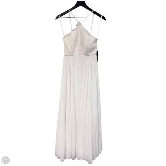 Dress Party Long By Lulus In White, Size: S