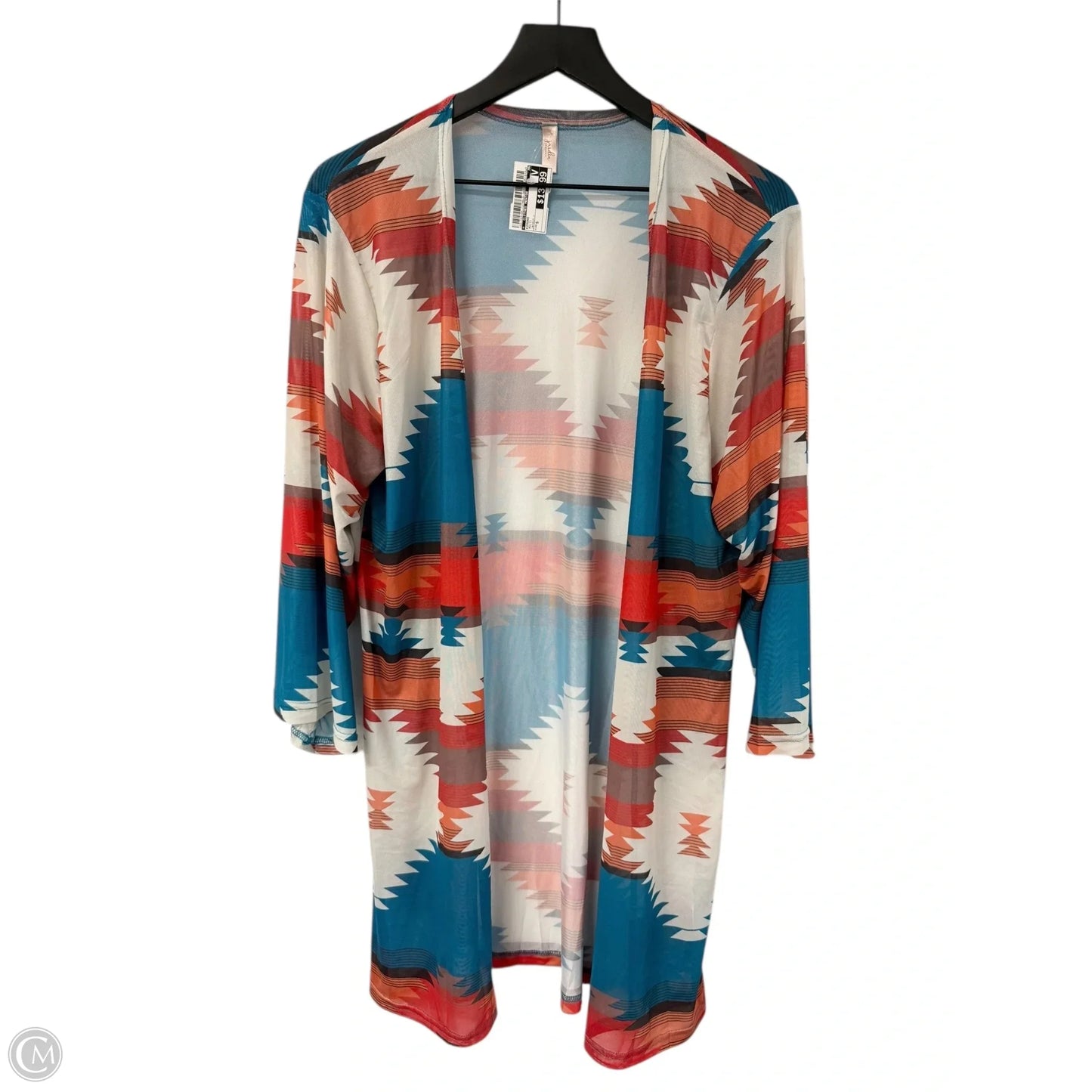 Kimono By Clothes Mentor In Multi-colored, Size: S
