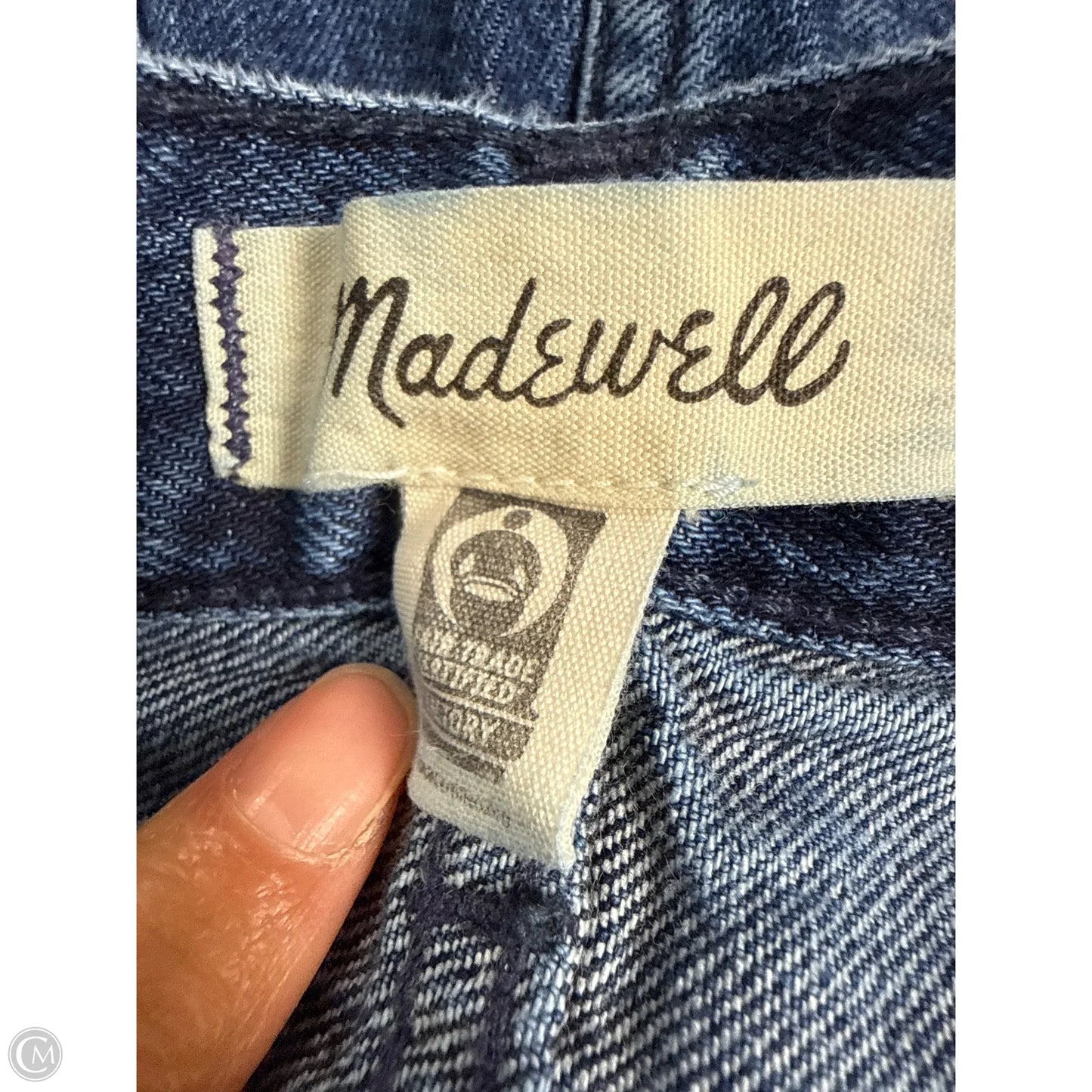 Jeans Boyfriend By Madewell In Blue Denim, Size: 0