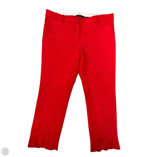 Pants Dress By Ann Taylor In Red, Size: 12