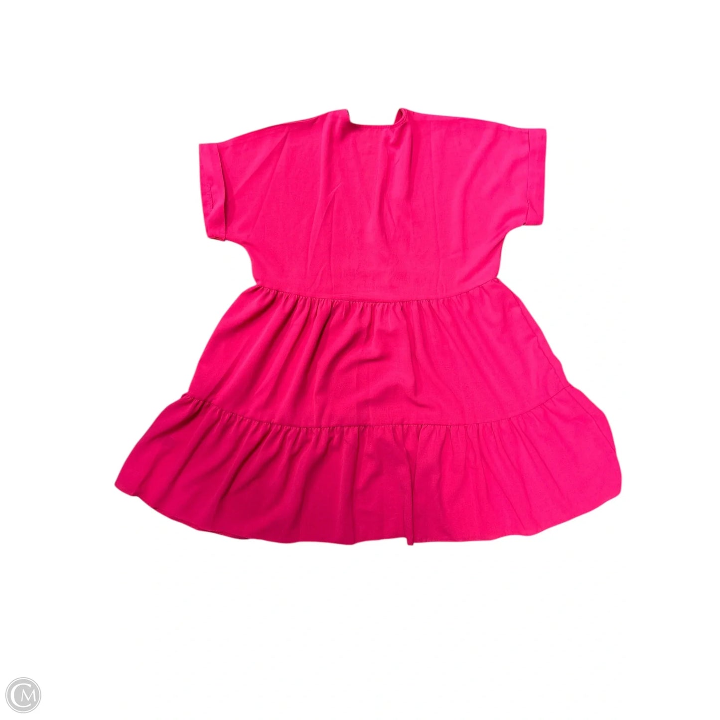 Dress Casual Short By Shein In Pink, Size: L