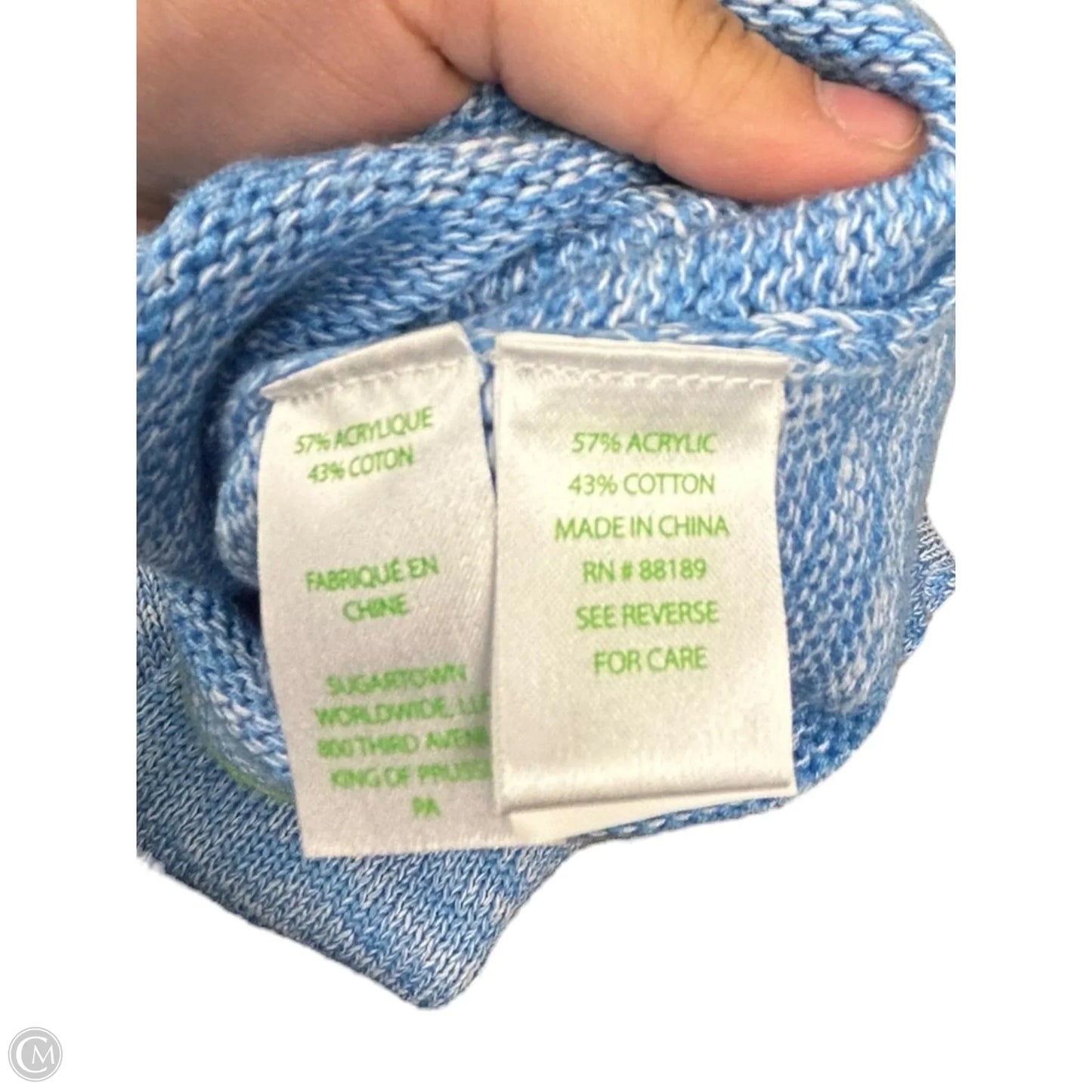 Sweater Designer By Lilly Pulitzer In Blue, Size: S